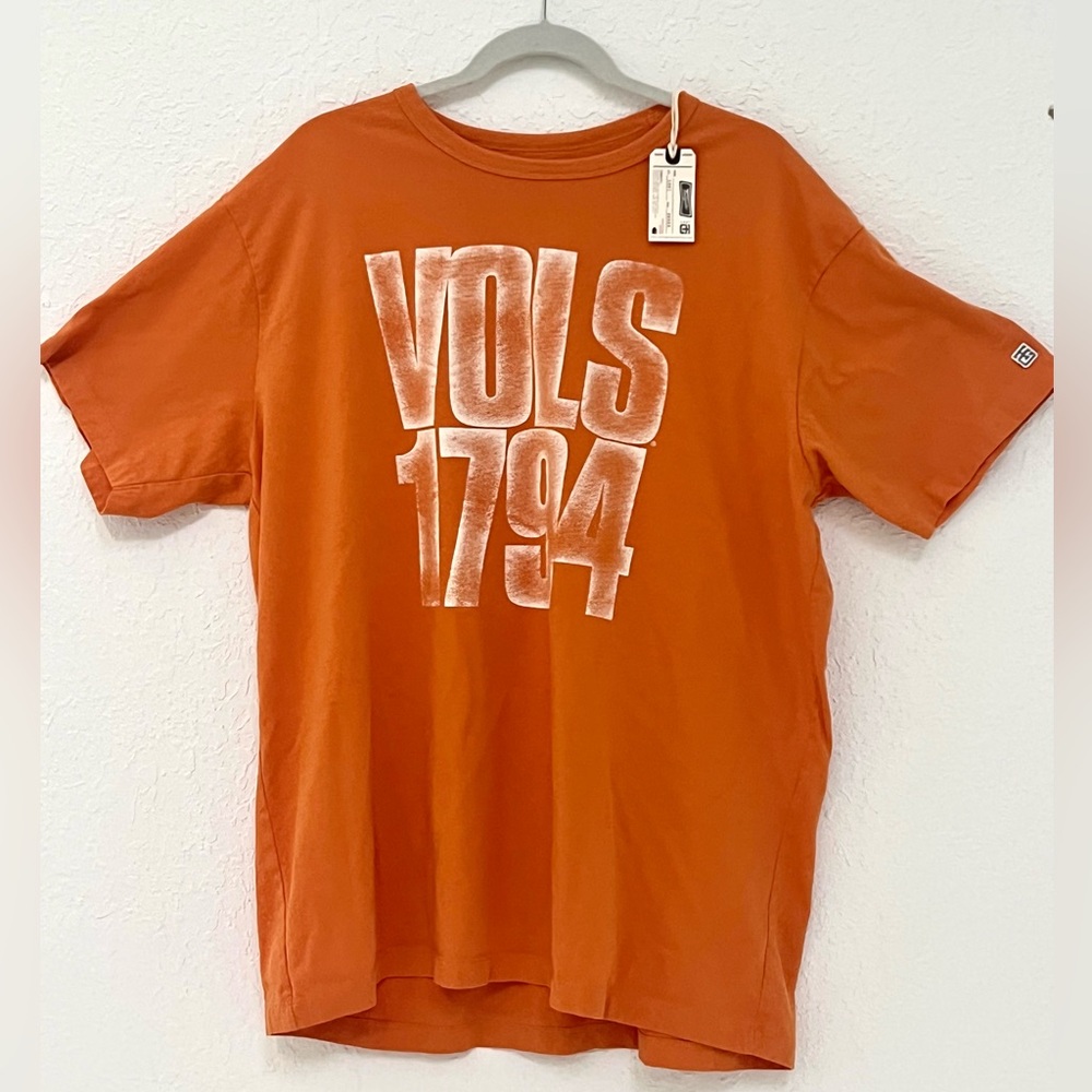 Tennessee Vols 1794 Orange T-Shirt 2XL NCAA Tailgate American Eagle NWT